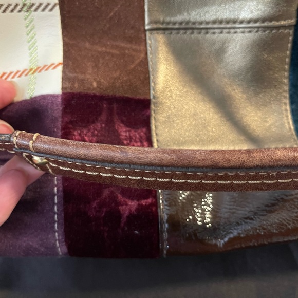 Coach Limited Edition Holiday Patchwork Tote - Picture 6 of 9